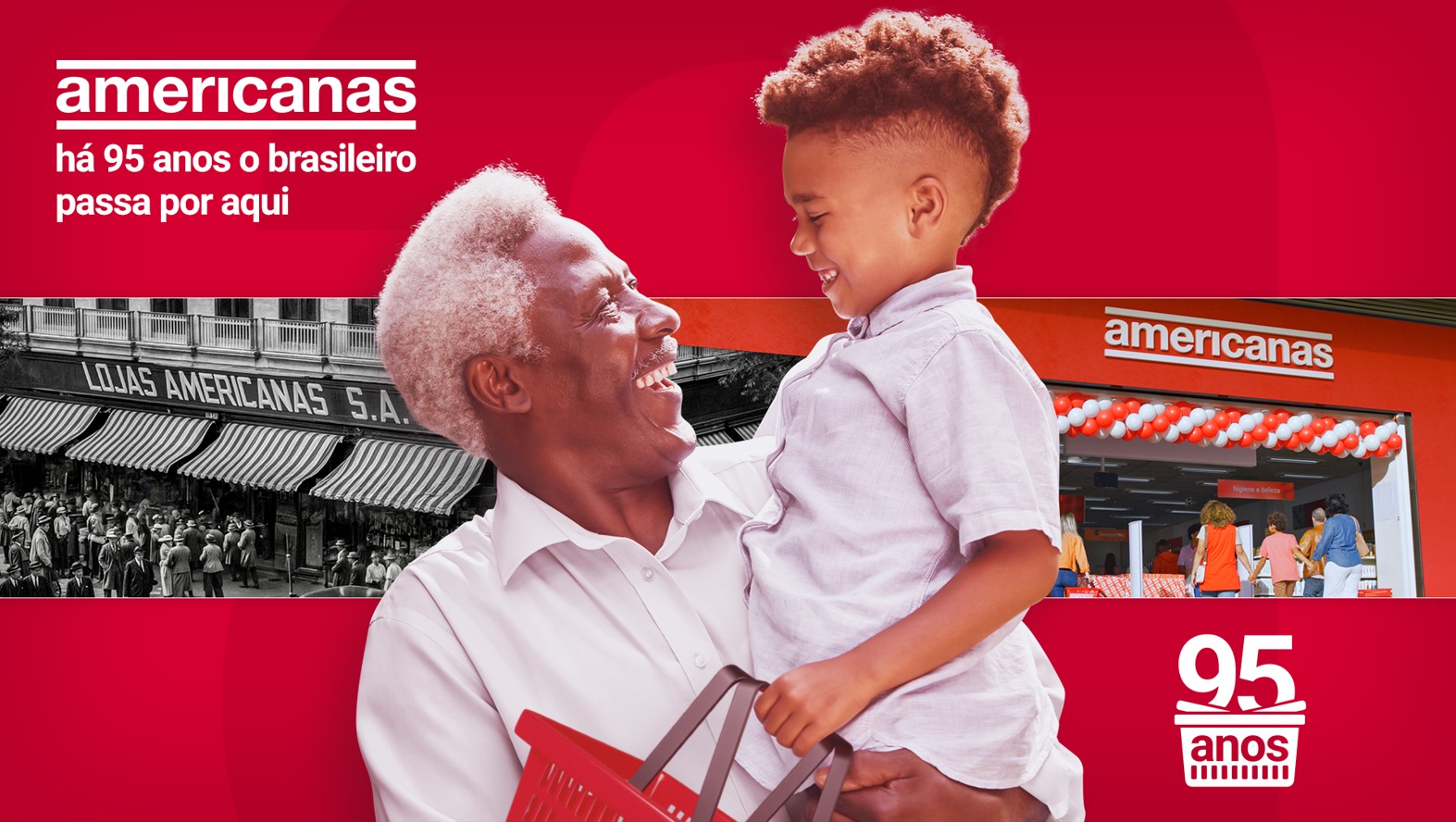 Americanas celebra Aniversário de 95 com campanha emocional