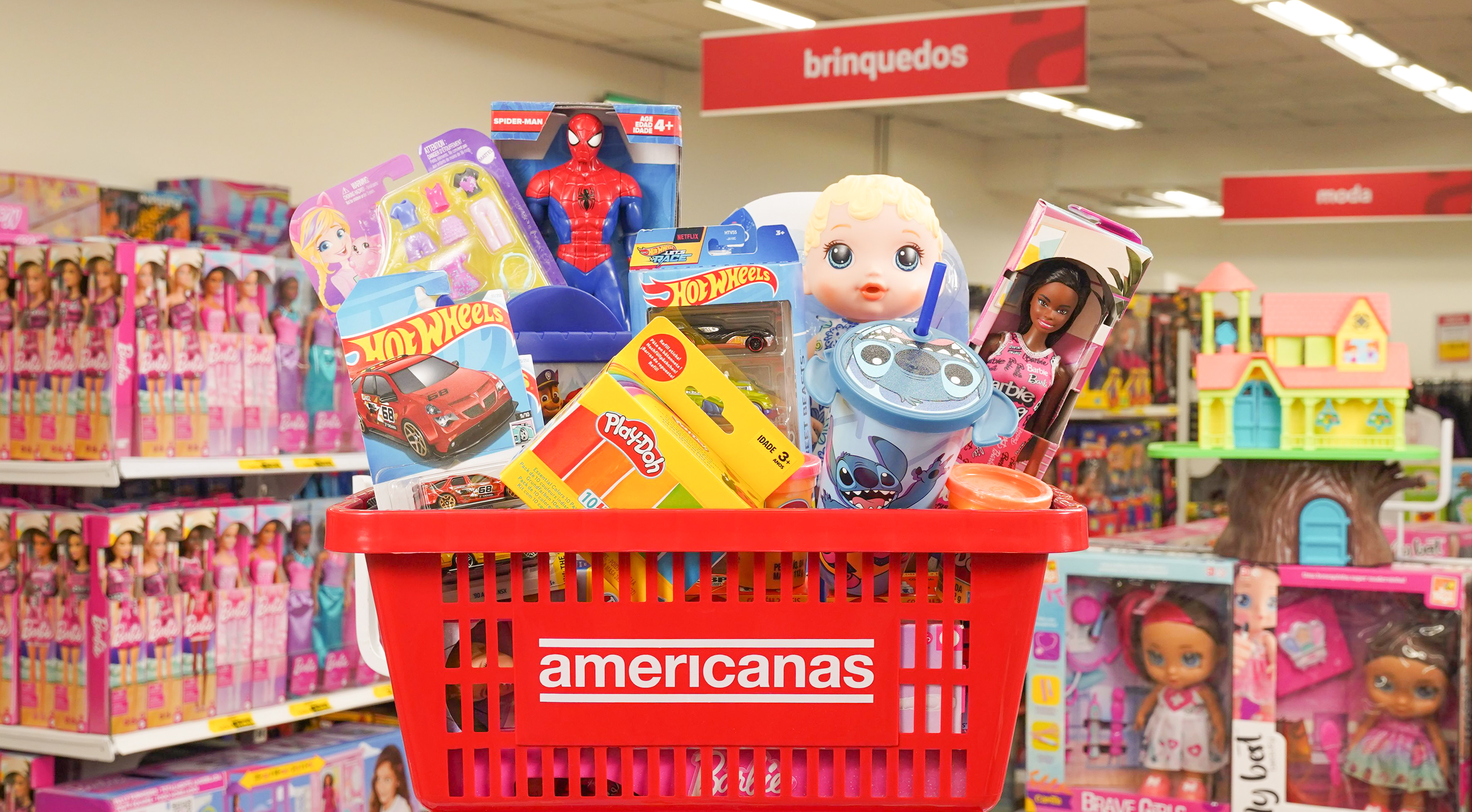 Americanas dobra volume de itens de marca própria e oferece até 60% de desconto no Dia das Crianças