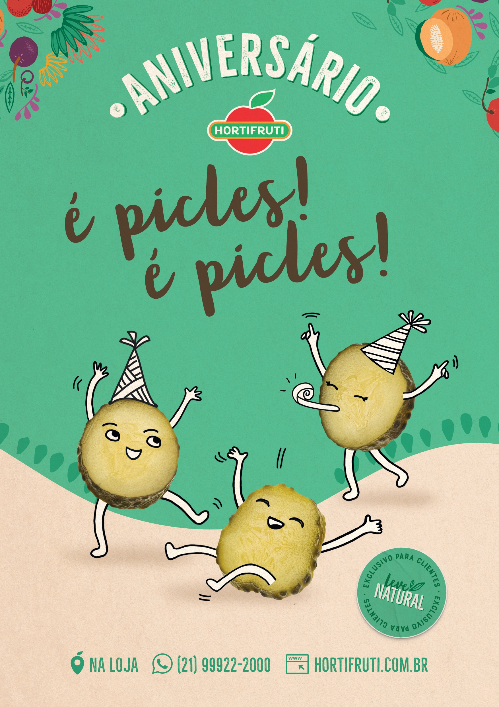 Hortifruti Natural da Terra comemora 35 anos com campanha que resgata o humor da marca na comunicação com os clientes